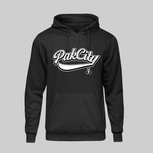 Big baseball Pakcity Logo Blk Hoodie