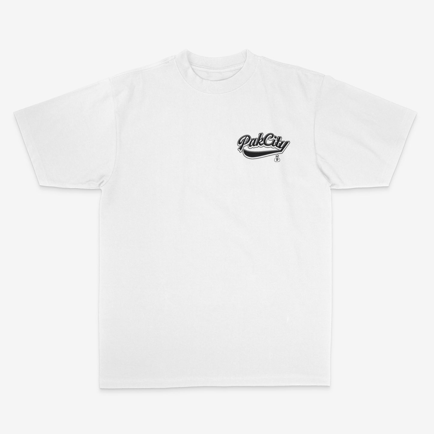 Original Pakcity Wht Tee / Bak logo